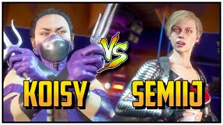 Koisy (Mileena) Vs Semiij (Cassie) - Champions of the Realms II Top 8 | Mortal Kombat 11