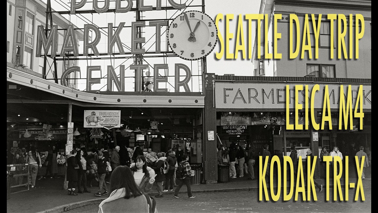 LEICA M4 | Kodak Tri-X 400 | Seattle Film Photography Day Trip