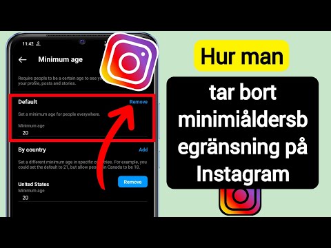 Hur man tar bort minimiåldersbegränsning på Instagram 