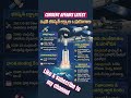 CURRENT AFFAIRS LATEST #currentaffairs #isromissions #appsc #groups #group2#apdsc#growth #yt #shorts