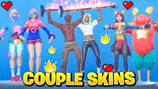 Best Fortnite Dances With Couple Skins (Travis Scott & Kylie Jenner Concept)