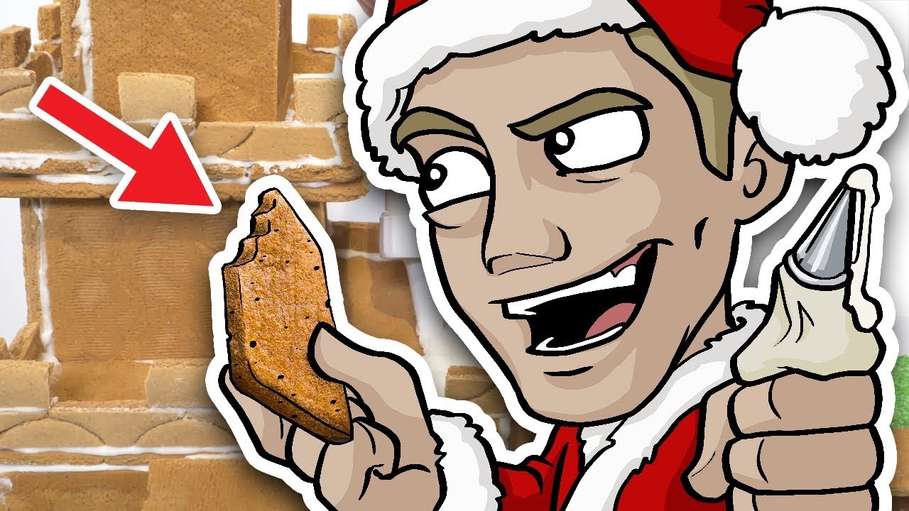 photoshop cc EPIC GINGERBREAD HOUSE CHALLENGE!!
