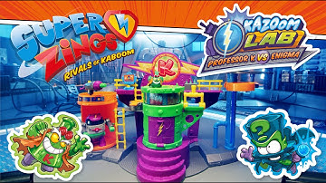 💥 SuperZings Kazoom Lab Battle: Professor K vs Enigma 💥 TV Commercial