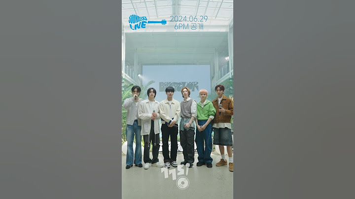 BOYNEXTDOOR와 #SoundLess_Live | SoundLess Live 〈BOYNEXTDOOR 편〉 6월 29일 공개 #shorts