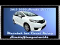 Honda Jazz 2015 nganti 2020 Masalah sing kerep lan umum, cacat, kelingan lan keluhan