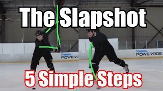 5 Steps  How To Take a Slapshot