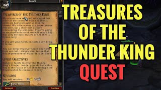Treasures Of The Thunder King Quest wow Mop