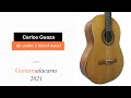 Guitarra Carlos Guaza cedro y palo sangre - Guitarra a la Carta