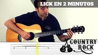 APRENDE un Lick INCREIBLE en 2 minutos | Fraseo Country-Rock