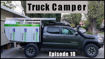 Building truck camper -- Ep. 10: upper frame