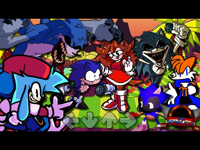 PghLFilms Plays Sonic.Exe, but I RESTORED IT 4.0 in Friday Night Funkin' 