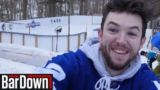 PLAYING ON PATRICK MARLEAU'S TORONTO BACKYARD RINK