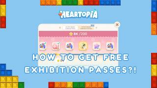 FREE 18 PASSES?! 🎟️ - How to Get Extra Exhibition Passes for Free in Heartopia Tutorial