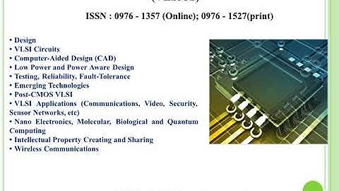 Call for Papers - International Journal of VLSI design & Communication Systems (VLSICS)