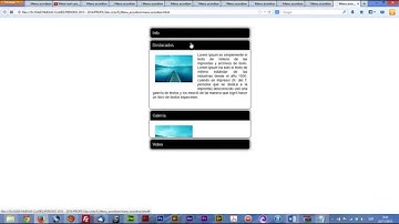 Menu acordeon css # 11 | Diseño Web