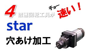 スター精密 Star CNC SV12 ４倍速回転工具