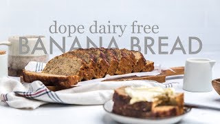 How to Make Dairy Free Banana Bread (Vegan)