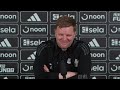 All important team news | Eddie Howe Press Conference | Nottingham Forest (H)