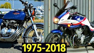 Мультфильм Honda CB400 Super Four Эволюция 1975 2018 