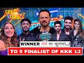 Winner: Khatron Ke Khiladi Season 13 Top 5 Finalists In The Grand Finale | Winner Name|KKK13 #kkk13