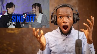 REZA- SING-OFF TIKTOK SONGS PART 8 (Fortune Cookie, Ela Ja Ta Louca) vs Mirriam Eka | REACTION!!!!