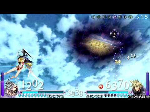 Dissidia Final Fantasy: Cloud Of Darkness vs Cloud