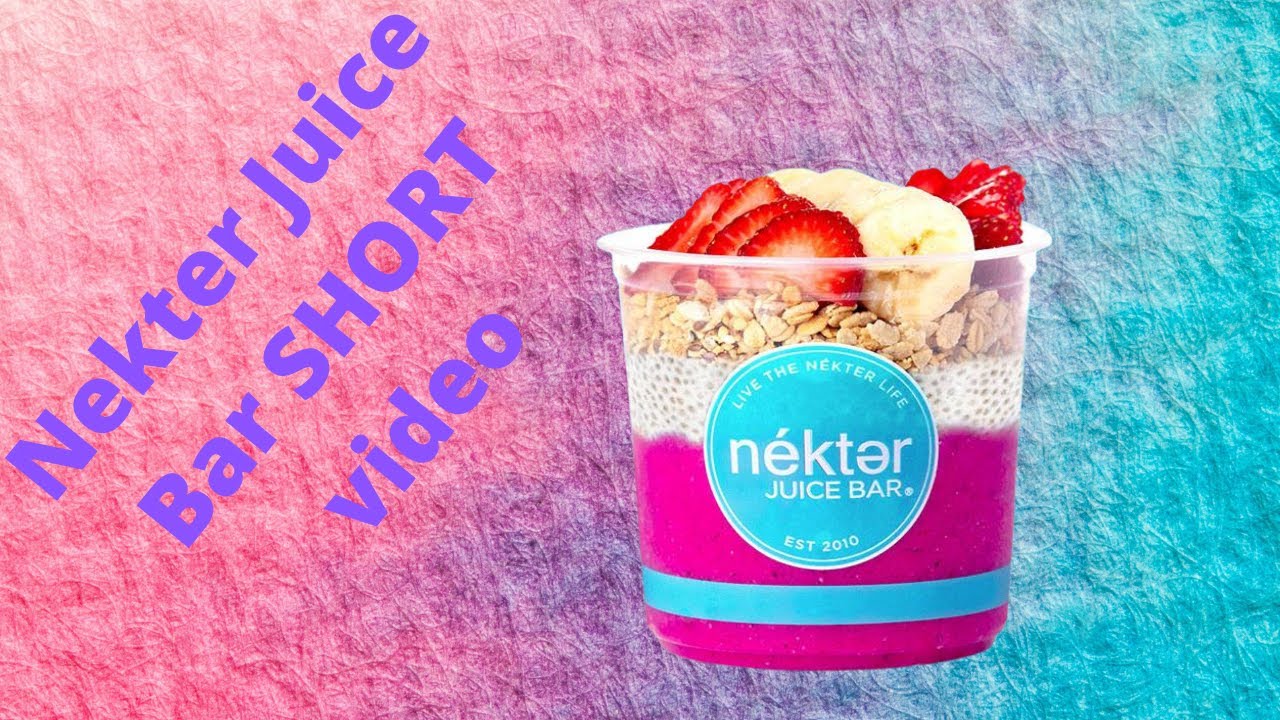 My Snack For The Day Nekter Juice Bar