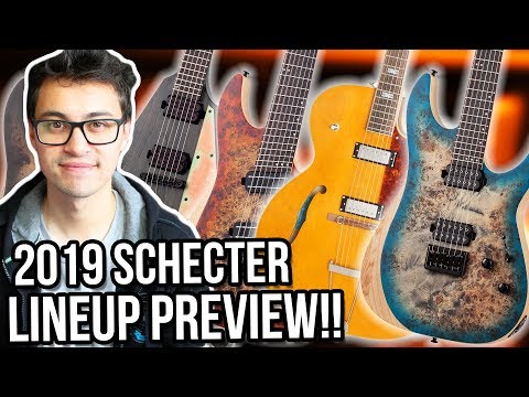 2019 Schecter Lineup, CITES Rosewood Update & Epiphone John Lee Hooker Zephyr!! || ASKgufish
