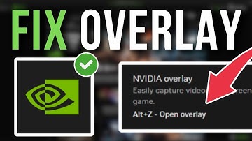 How To Fix GeForce Experience (NVIDIA) Alt + Z Overlay Not Working