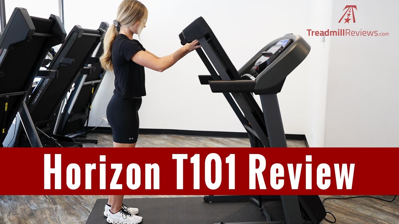 Horizon - Review T101 YouTube Treadmill