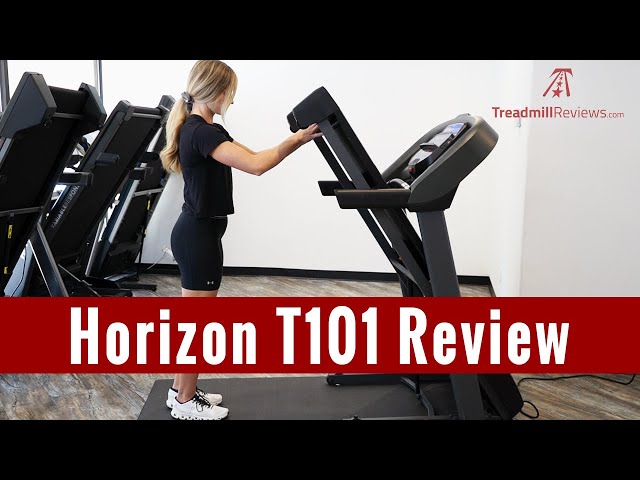 Horizon T101 Treadmill Review - YouTube