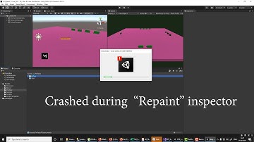 Unity 2020 Bug reporting for crash