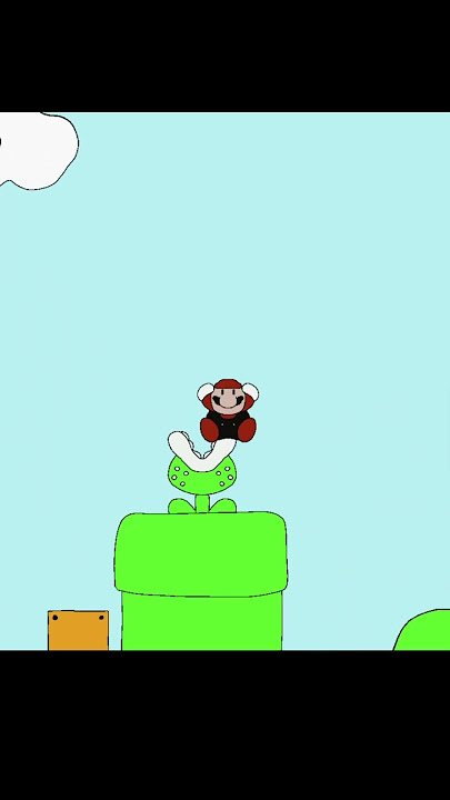 JUMBO MARIO GAME OVER! #fangame  #mario #mariobros #supermario #jumbo #gameover #shorts #giant