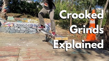 HOW TO CROOKED GRIND | Detailed Slow Motion Tutorial