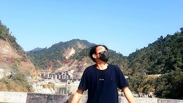 visited at NHPC|Lower Subansiri river|Dam of NHPC