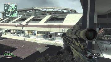 MSR Sniping Gameplay Terminal MW3