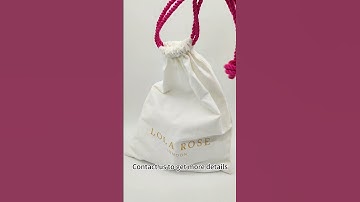 Customized Branded Packaging Solution Drawstring Bags  @sunnature2003  #packaging #custombag