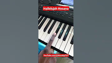 HALLELUJAH HOSANA REPENTANCE AND HOLINESS PIANO WORSHIP Worshiptv Piano Instrumental 