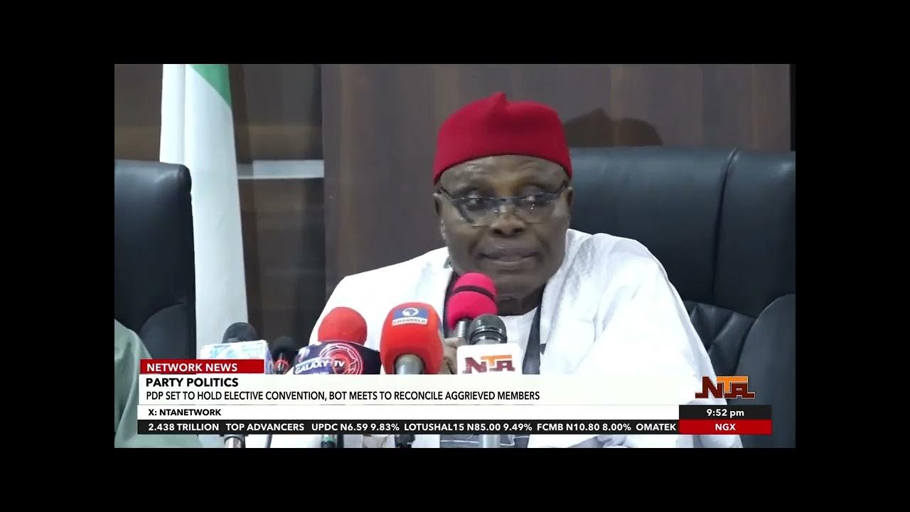 PDP Confirms 2025 National Convention Will Hold Despite Legal Battles PDP Confirms 2025 National Convention Will Hold Despite Legal Battles
