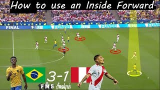 Brazil 3-1 Peru | Tactical Analysis | How To Use Inside Forwards | Copa America 2019 Final |