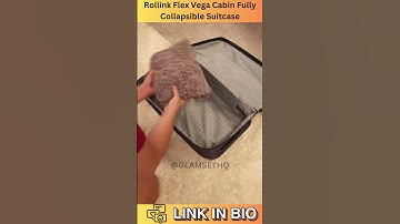Rollink Flex Vega Cabin Fully Collapsible Suitcase