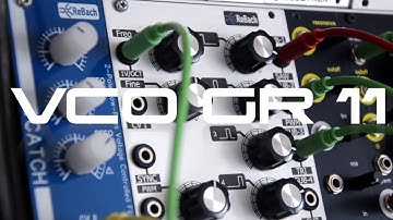 Rebach VCO GR11,VCF-A CATCH simply acid sound