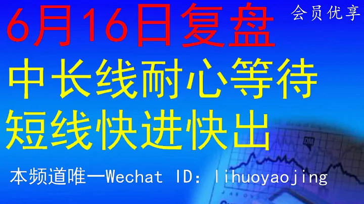 美股分析：6月16日复盘：中长线耐心等待不追高！短线交易的要领是什么？ - 天天要闻