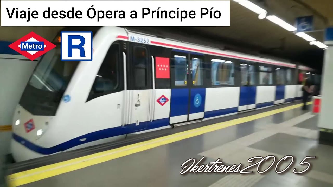 Viaje desde Ópera a Príncipe Pío | Metro de Madrid Ramal