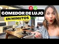 ✅ 10 IDEAS PARA DECORAR TU COMEDOR 😱 Transforma tu Casa en un Espacio de LUJO 🔥