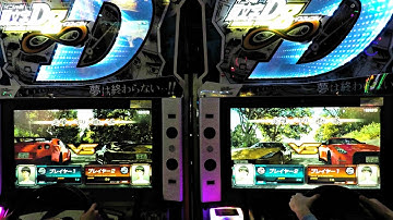 Initial D Arcade Stage 8 Infinity Arcade Car Racing Game: Dual Screen 2 Player Car Racing レースゲーム
