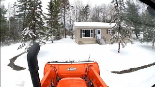 Snowstorm Clean-up, Could this be our last winter storm.