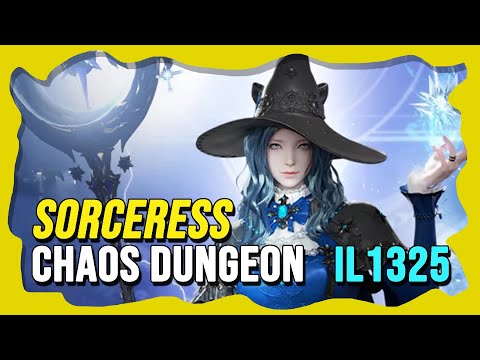 LOST ARK | Sorceress - Chaos Dungeon Tier 5 iL1325 + Skill Build