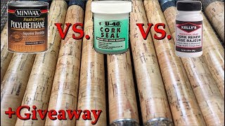 How to Seal the Cork Handles on a Fishing Rod