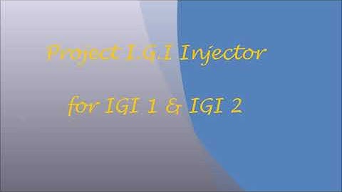 Project I.G.I Injector